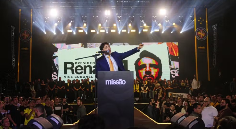 Eleições 2026: Missão faz evento em SP e lança candidatura de Renan Santos à Presidência do Brasil; vídeo