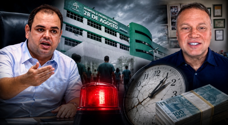Médico desmente Roberto Cidade e aponta Organizações Sociais de Saúde como retrocesso e razão dos atrasos de salários; veja vídeo