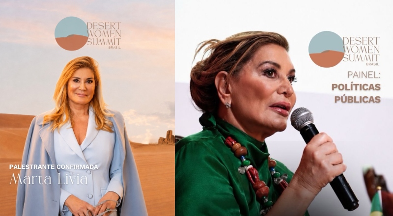 Desert Women Summit anuncia a Presidente da Virada Feminina Internacional, Marta Lívia, como palestrante em Marrocos