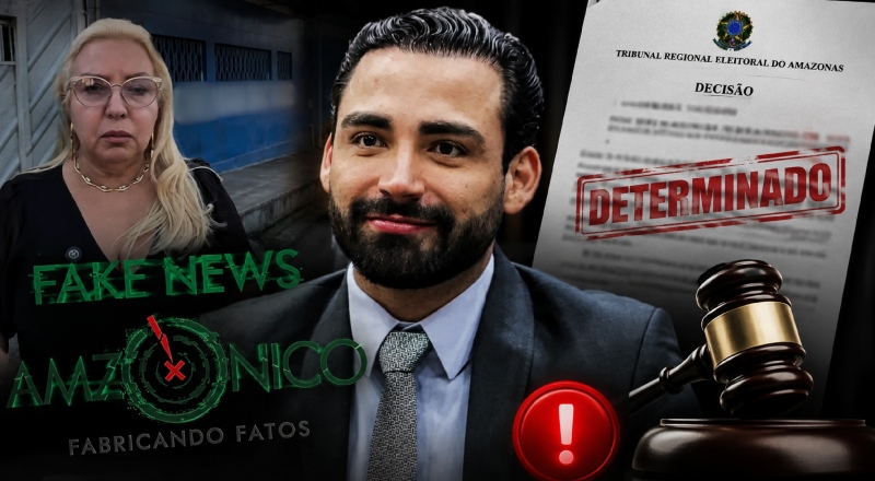 TRE-AM identifica desinformação e determina que Radar Amazônico remova Fake News contra Eurico Tavares