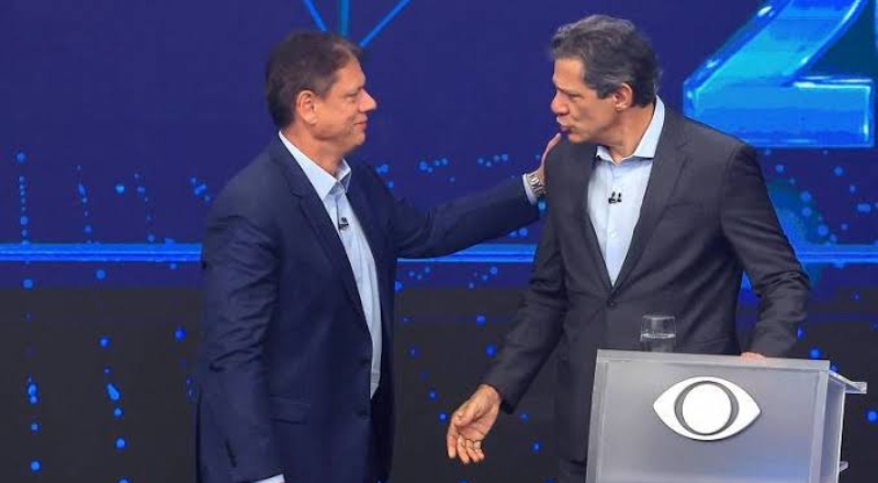 Com liderança consolidada, Tarcísio domina primeiro debate e expõe desespero de Haddad em São Paulo; veja vídeo