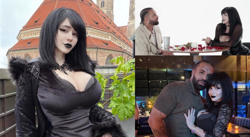 “Você faria esse acordo?”: Saiba quem é Pinkchyu, a gótica que conquistou o coração do Rapper Drake; veja vídeo