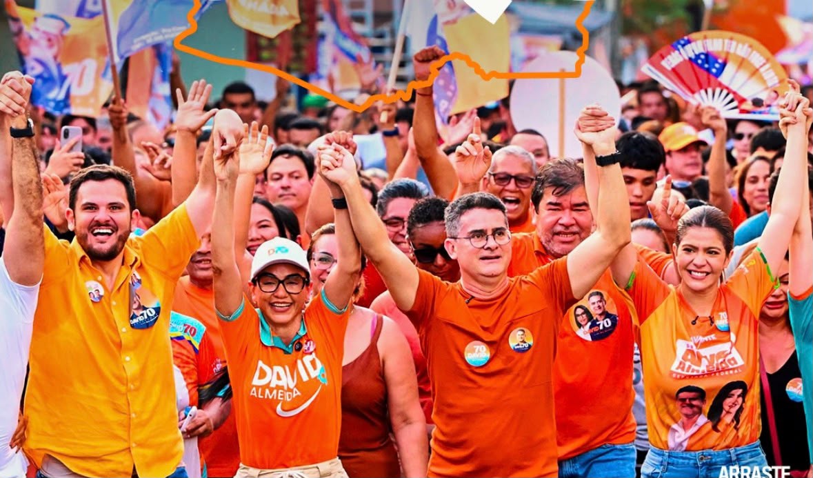 David Almeida abre agenda de campanha com caminhada no bairro onde nasceu