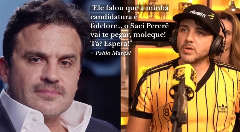 Candidatura de Pablo Marçal mira Renan Santos e joga partido Missão ao lado do PT; veja vídeos
