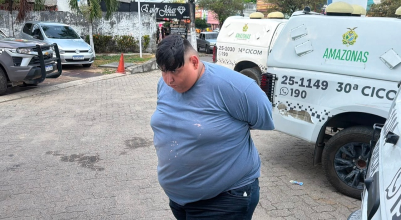 Vulgo “Pança” é preso acusado de comandar o tráfico na Zona Leste e responder por dois homicídios; veja vídeo