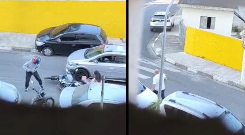 PM de folga reage a assalto e ‘cancela CPF’ de criminoso que atacava delegado e esposa; veja vídeo