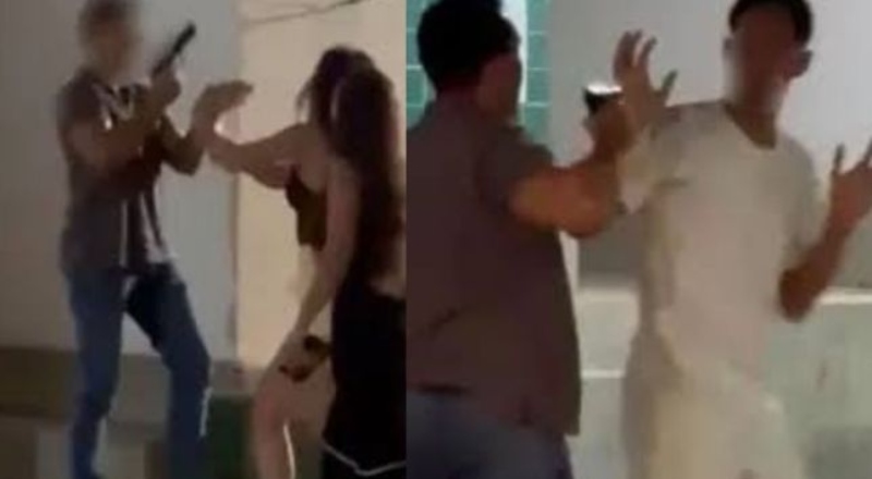 Discussão em grupo de WhatsApp termina com tiros e ameaça a adolescentes em condomínio; veja vídeos
