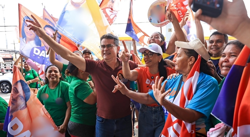 Campanha de David e Dra. Shádia ganha as ruas com mobilizações em todas as zonas de Manaus