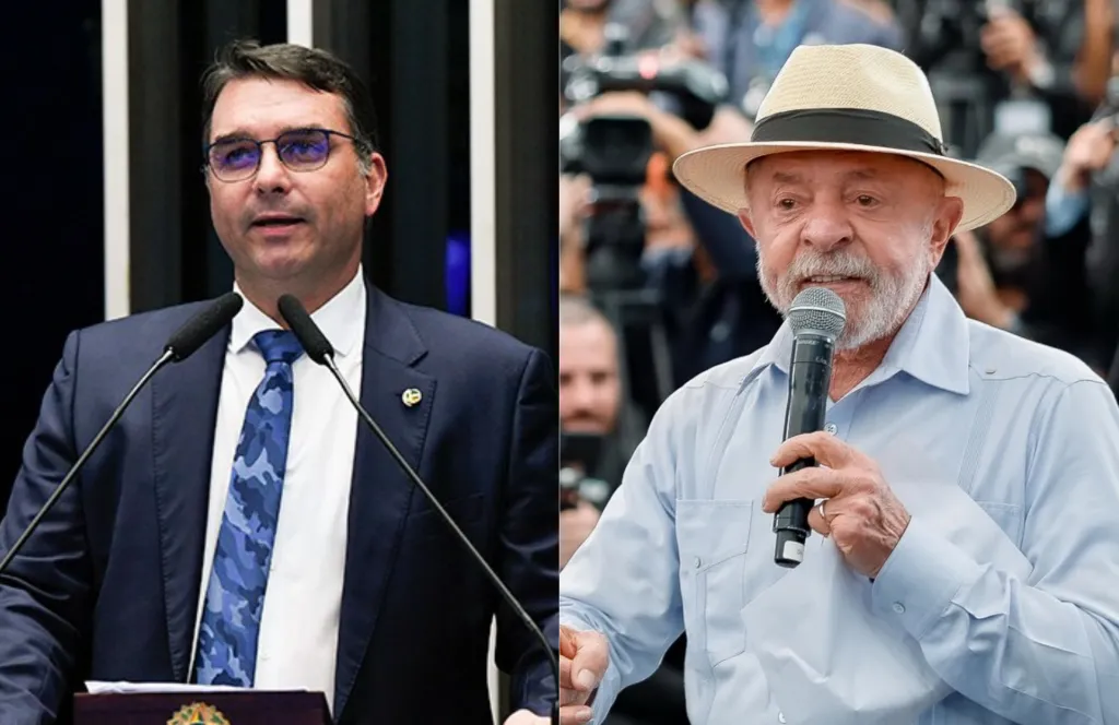 Pesquisa aponta disputa acirrada entre Lula e Flávio Bolsonaro para a Presidência