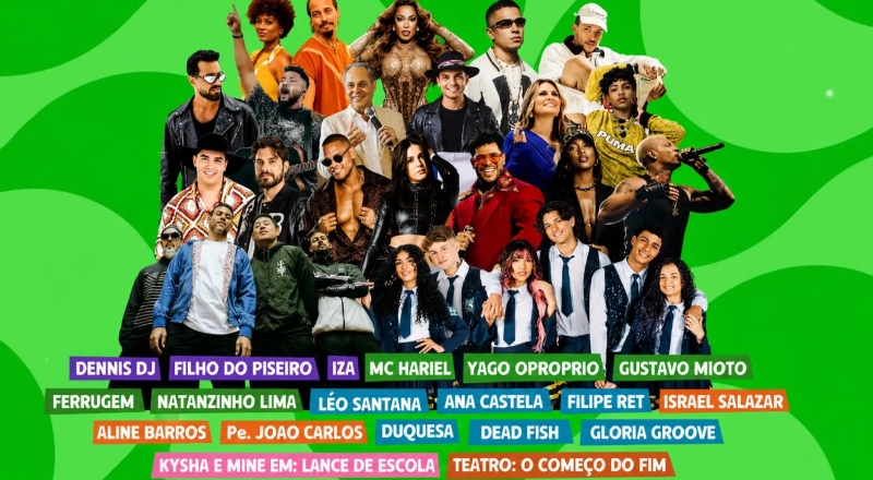 Ferrugem, Ana Castela ,Gloria Groove e Natanzinho Lima estão confirmados no ‘Sou Manaus 2026’; veja atrações