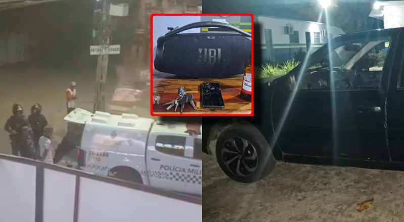 Tentou ‘dar fuga’ e acabou no xilindró: Motorista sem habilitação é preso após furar blitz e fugir da polícia; veja vídeo
