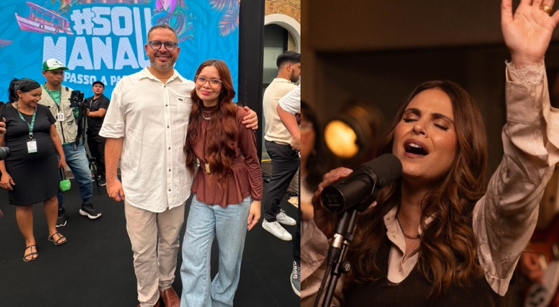 Confirmadas! Cantora Mia Lohanny irá louvar a Deus no mesmo dia que Aline Barros, no Sou Manaus 2026; veja vídeo