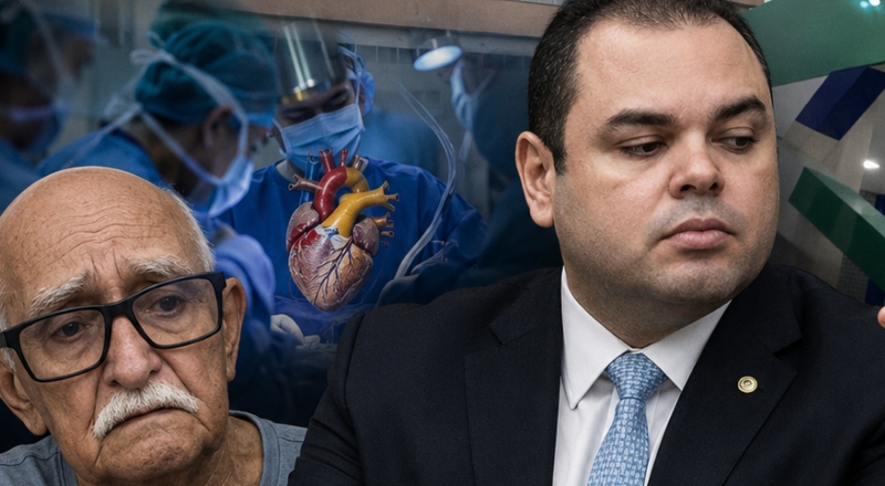 Idoso com doença cardíaca grava vídeo e cobra promessa do governador do AM: “Não posso esperar mais”