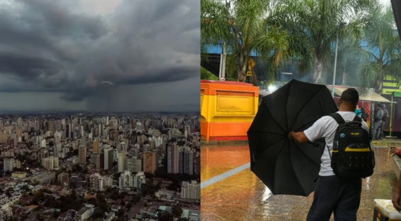 Chuvas e trovoadas atingem regiões do Brasil nesta terça; Norte segue com calor e pancadas isoladas