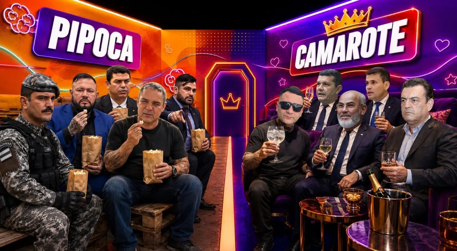 Camarote e pipoca: saiba quem são os PMs mais ricos e mais pobres na disputa eleitoral no Amazonas