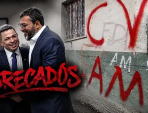 "Bracados pelo CV": nota atribuída à facção não aceita mais que Wilson Lima e Tadeu de Souza peçam votos nas comunidades