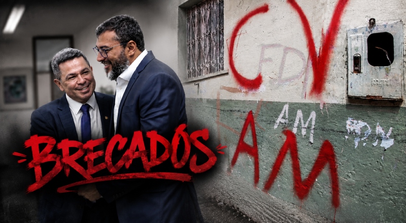 “Brecados”: nota atribuída ao CV diz que facção não aceita mais que Wilson Lima e Tadeu de Souza peçam votos nas comunidades