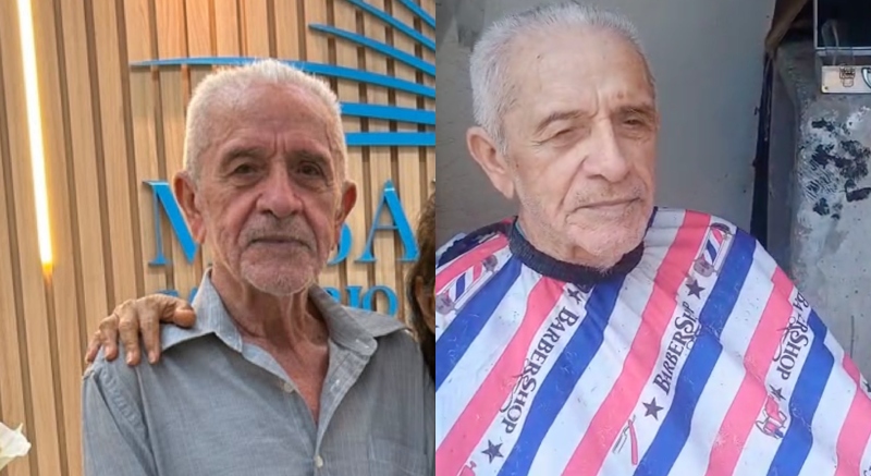 Idoso com Alzheimer desaparece no bairro São Raimundo e família pede ajuda; veja vídeo