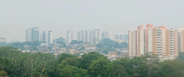 Manaus está há uma semana respirando ar ruim e interior registra níveis extremos de poluição