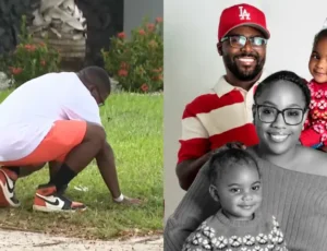 Tragédia: marido desaba aos prantos após raio matar esposa e filha de 2 anos na Flórida; veja vídeo
