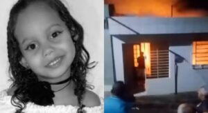Tragédia: Casa é totalmente destruída por incêndio e criança m0rre antes do socorro chegar