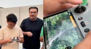 Em meio à fumaça sufocante, prefeito Thomé Neto vai ao combate na linha de frente e reforça mobilização em Autazes; veja vídeo