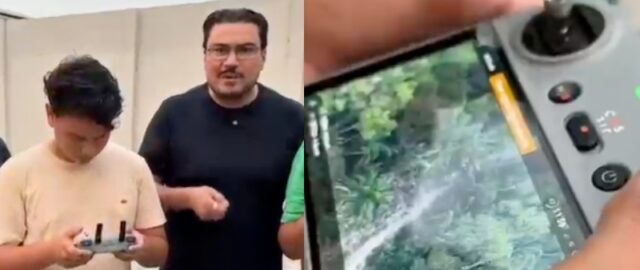 Em meio à fumaça sufocante, prefeito Thomé Neto vai ao combate na linha de frente e reforça mobilização em Autazes; veja vídeo