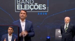 Debate pega fogo: Flávio e Lula trocam acusações e debate vira guerra de farpas; veja vídeo