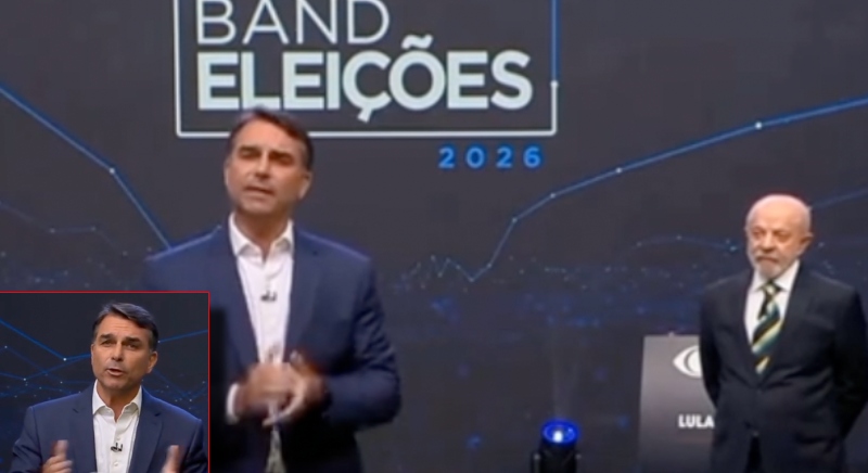 Debate pega fogo: Flávio e Lula trocam acusações e debate vira guerra de farpas; veja vídeo