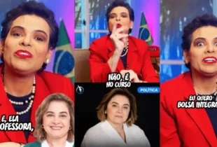 "Campanha de Difamação disfarçada de humor": ataque contra Maria do Carmo expõe covardia de comediante vestido de Dilma e suposto "Pix" vindo do AM; veja vídeo