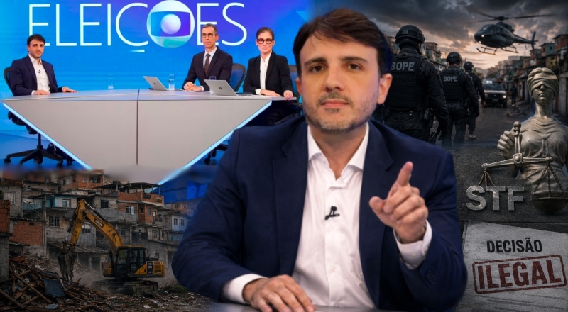Candidato Renan Santos promete guerra contra facções, desfavelização e descumprimento de decisões do STF, caso sejam ilegais; veja vídeo