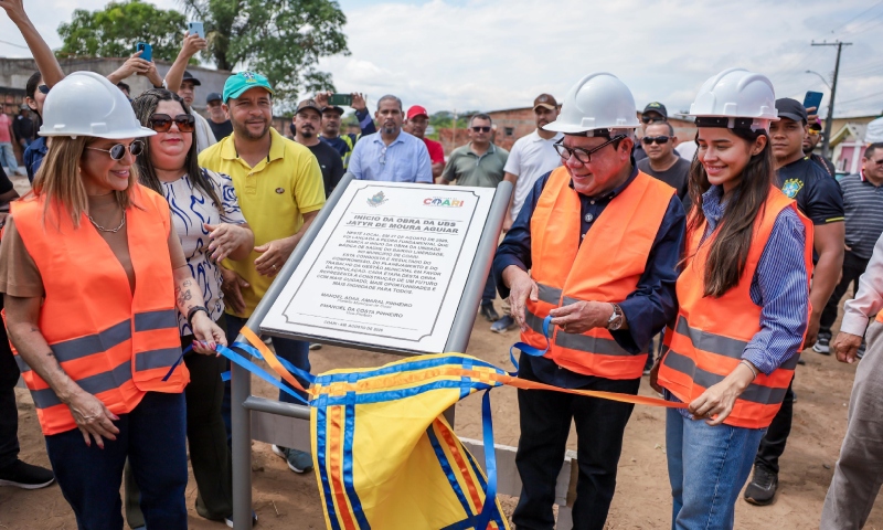 Prefeitura de Coari inicia obra da UBS Jatyr de Moura Aguiar no bairro Liberdade