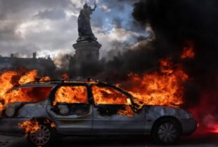 França fecha o cerco após protestos viol3ntos e decreta toque de recolher em áreas de Paris