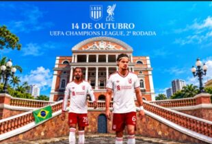 Liverpool coloca Teatro Amazonas no cenário da Champions e surpreende torcedores