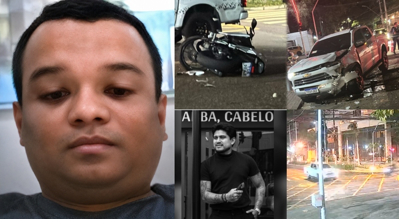 Motorista de picape que matou jovem em Manaus é ex-diretor do Compaj e assessor de segurança no Governo de Roberto Cidade; veja