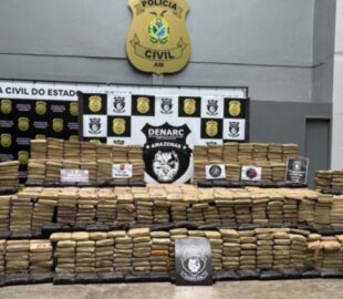 Polícia apreende 1,3 tonelada de skunk avaliada em R$ 28 milhões no interior