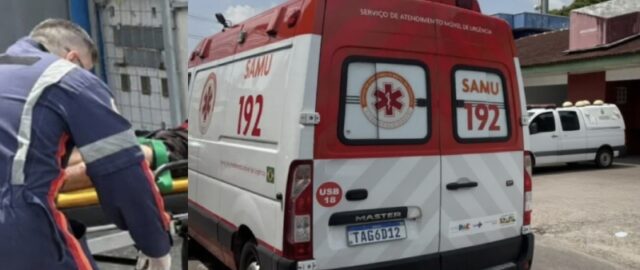 Briga de casal vira banho de s4ngue e homem pede socorro em frente a delegacia; entenda