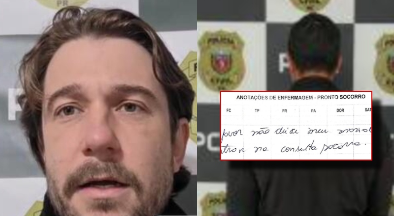 “Socorro”: O pedido escrito de forma inédita em prontuário médico salva mulher do próprio marido; veja as fotos