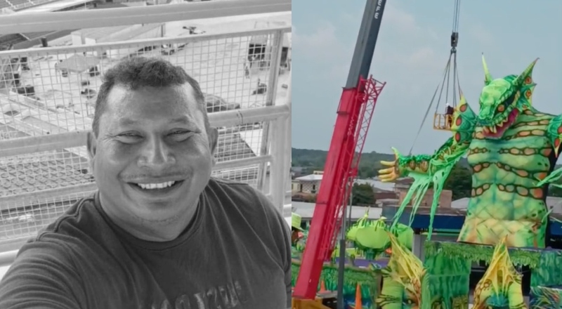 Saiba quem é o trabalhador da Flor Matizada que morreu após cair de guindaste em Manacapuru