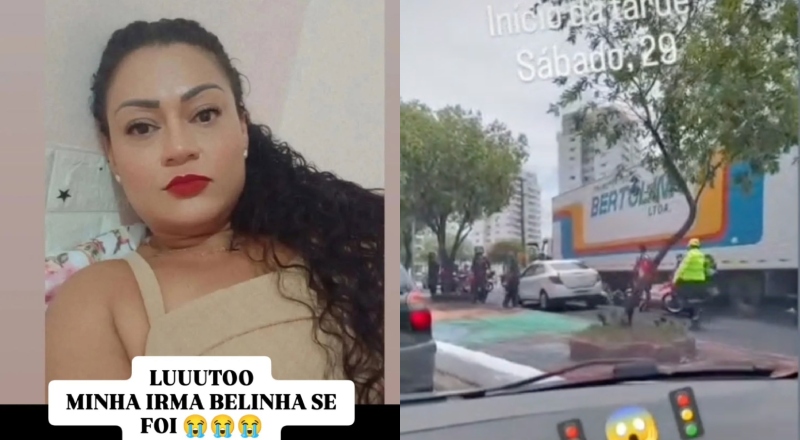 Saiba quem é: Mulher que perdeu a vida em acidente de trânsito na Avenida São Jorge havia saído de casa para comprar comida; veja vídeo