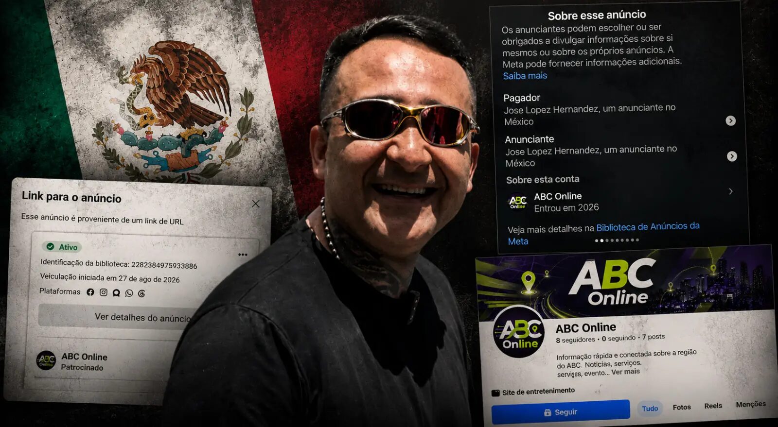 Denúncia aponta possível uso de portal no México recém-criado para impulsionar candidatura de Sargento Salazar; entenda