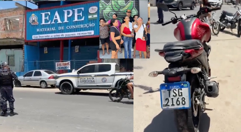 Mulher morre atropelada por motociclista com suspeita de embriaguez na Zona Leste de Manaus; veja vídeo