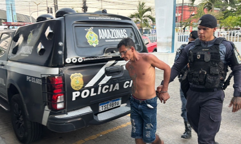 “Bebaço”: homem com sinais de embriaguez sai atirando para cima e acaba preso em Manaus; veja vídeo