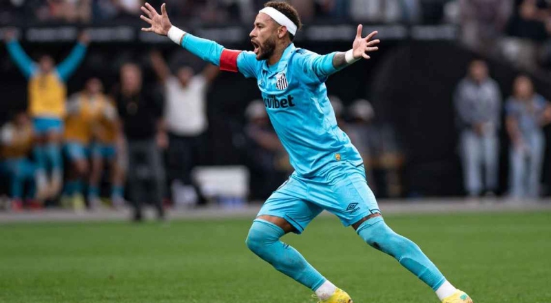 Santos vence Corinthians com brilho de Neymar e ganha fôlego na luta contra o rebaixamento