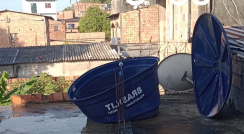 ‘Quando o segundo sol chegar’: Alta temperatura em Manaus faz caixa d’água ”derreter” e mostra que a cidade não é para amadores; veja vídeos
