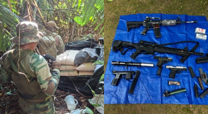 PF e polícia do Peru acham “quartel-general” de substâncias ilegais e destroem laboratórios na fronteira com o Brasil