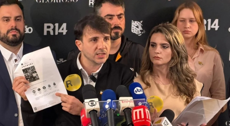 Renan Santos e aliados classificam decisão de Dias Toffoli como ‘Inflexão Autoritária’ após suspensão de campanha; veja vídeo
