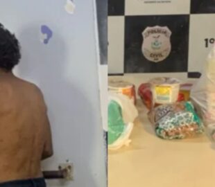 Homem que foi preso após furtar alimentos de igreja confessa e revela motivo: “estava com fome”