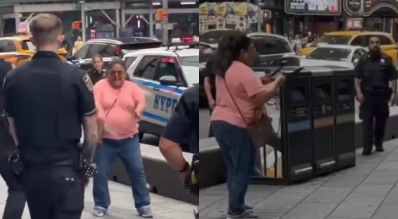 Pânico na Times Square: mulher coloca pessoas em risco iminente e o desfecho é fatal; veja vídeo