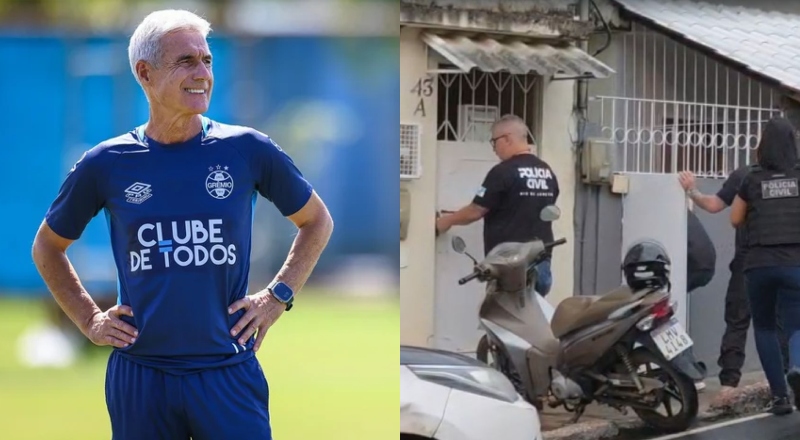 Polícia deflagra operação contra golpista que se passava por técnico do Grêmio para extorquir jogadores